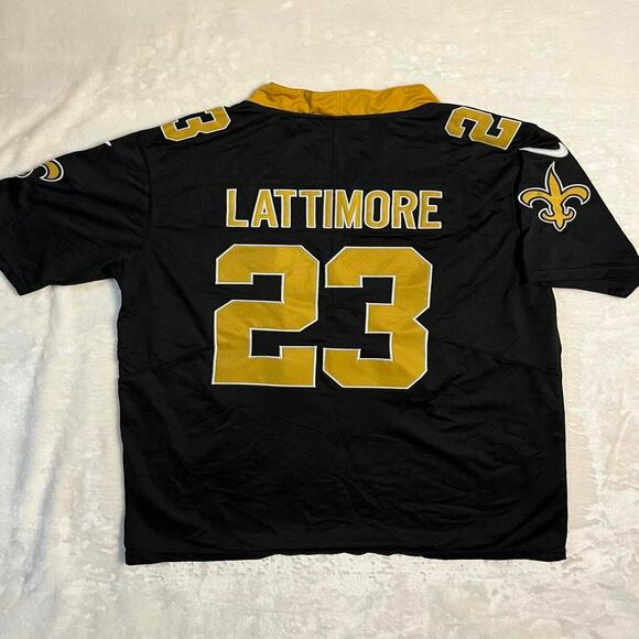Nike New Orleans Saints Marshon Lattimore Jersey Men's M NFL On Field #23 - Picture 1 of 6